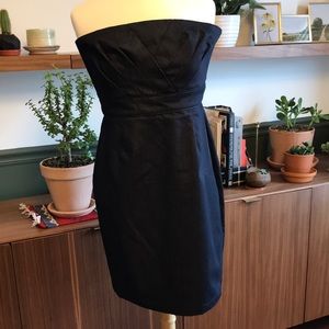 New York & Co Strapless Denim Dress